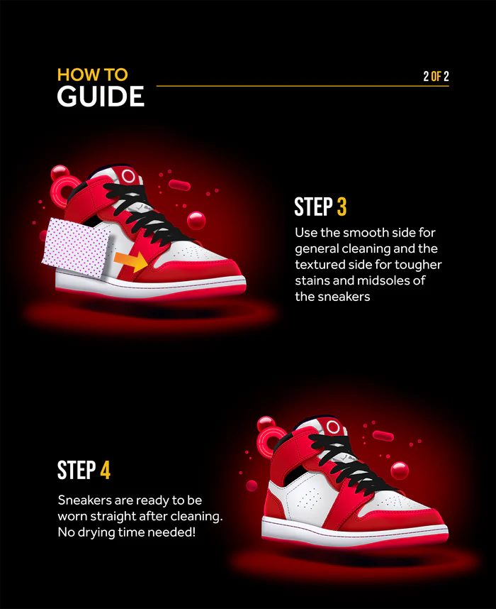 Crep Protect Wipes (6 PCS) Biodegradable 丨可生物降解鞋用急救清潔濕紙巾 6張裝