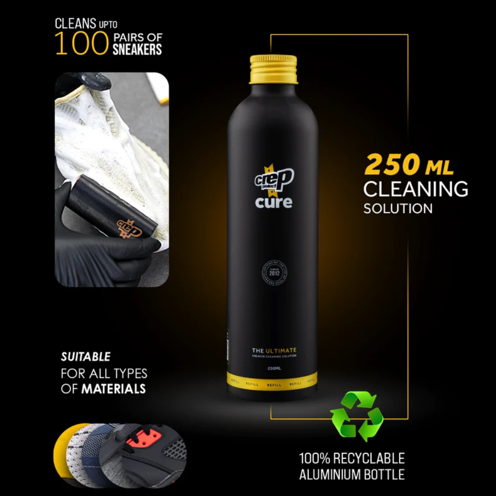 Crep Protect Cure Refill 250ml丨終極清潔洗鞋套裝 250毫升清潔劑補充裝
