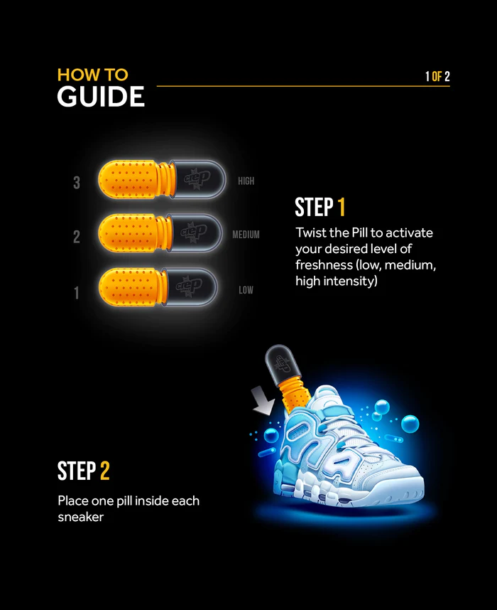 Crep Protect Pills丨鞋櫃波鞋吸濕除臭淨味膠囊