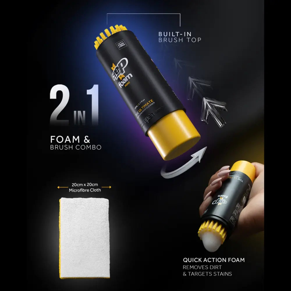 Crep Protect Foam Mini丨隨行潔鞋泡套裝 50ml